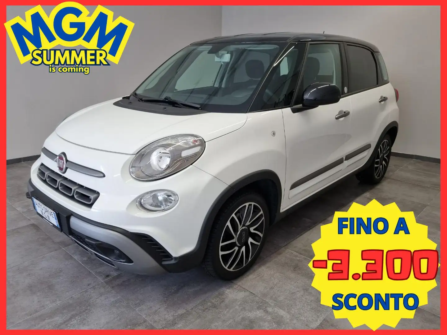 Fiat 500L 1.4 95 CV Mirror Bílá - 1