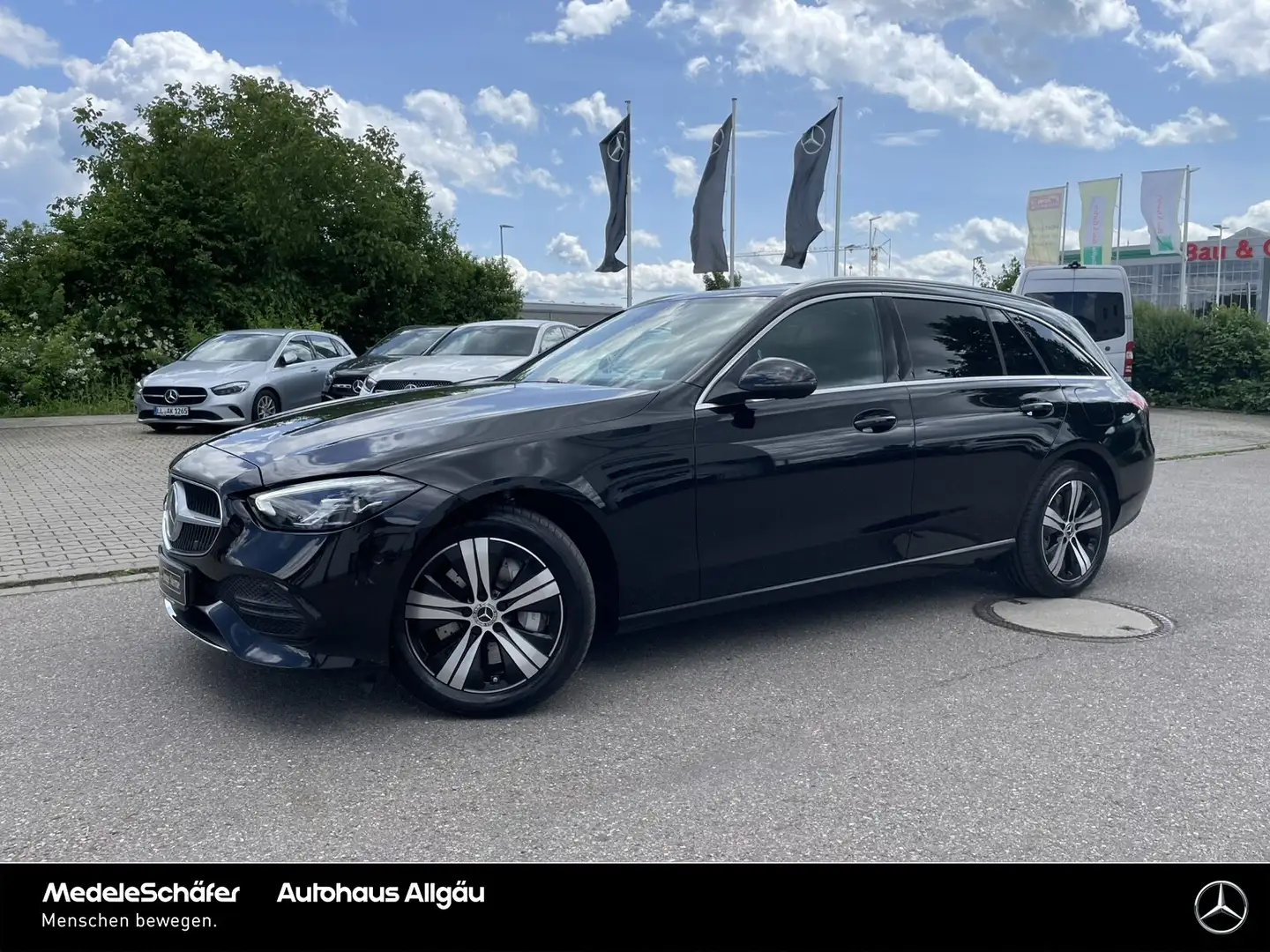 Mercedes-Benz C 300 C 300 T de Avantgarde AHK Pano Distronic Sounds. Schwarz - 2