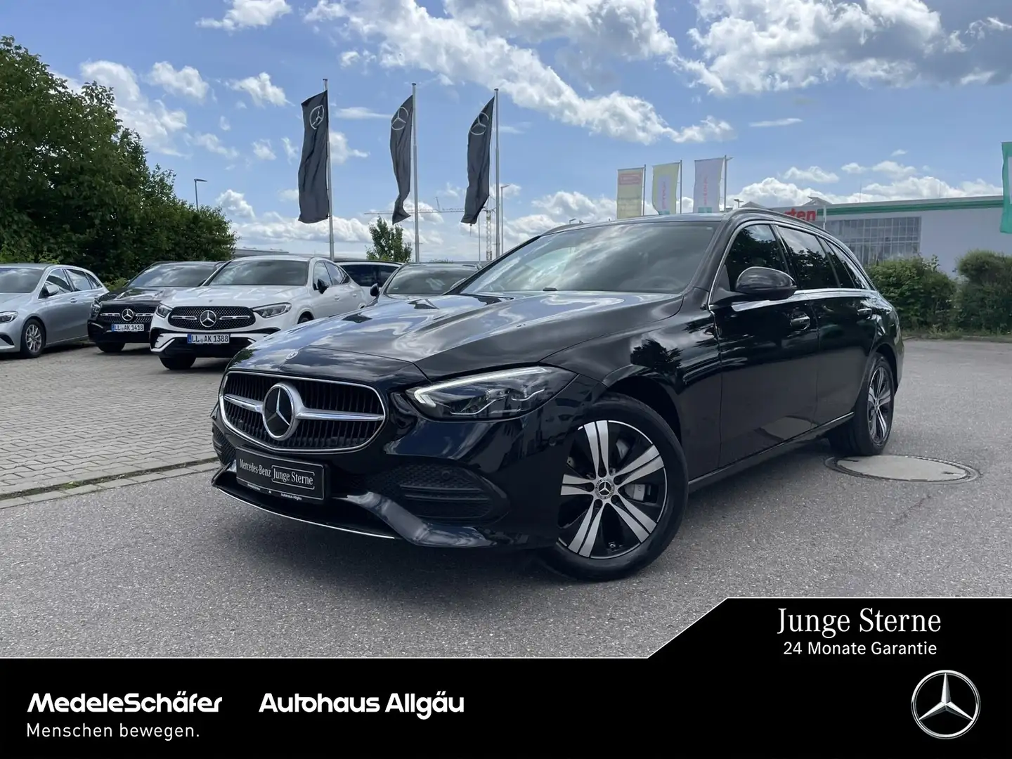 Mercedes-Benz C 300 C 300 T de Avantgarde AHK Pano Distronic Sounds. Schwarz - 1