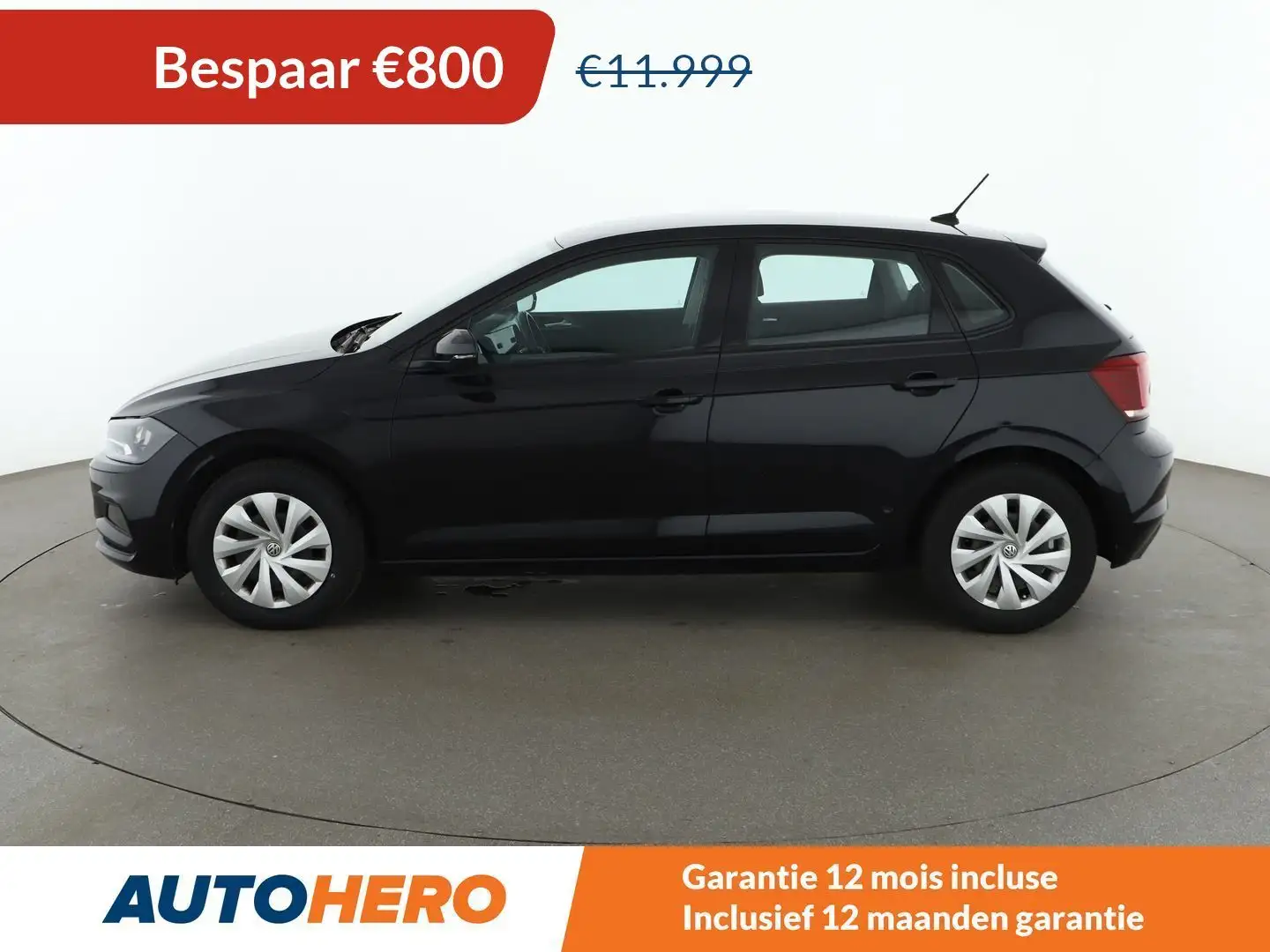 Volkswagen Polo 1.0 Comfortline Nero - 1