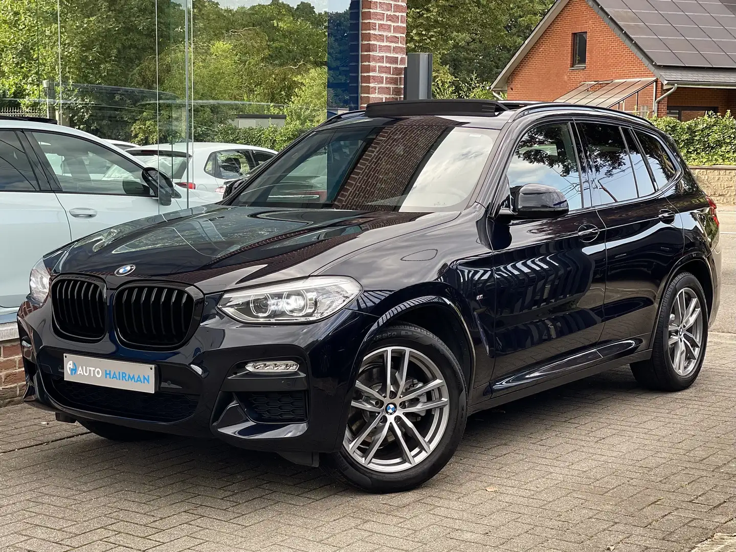 BMW X3 2.0 dA xDrive20/PACK-M/TOIT PANO Blauw - 1