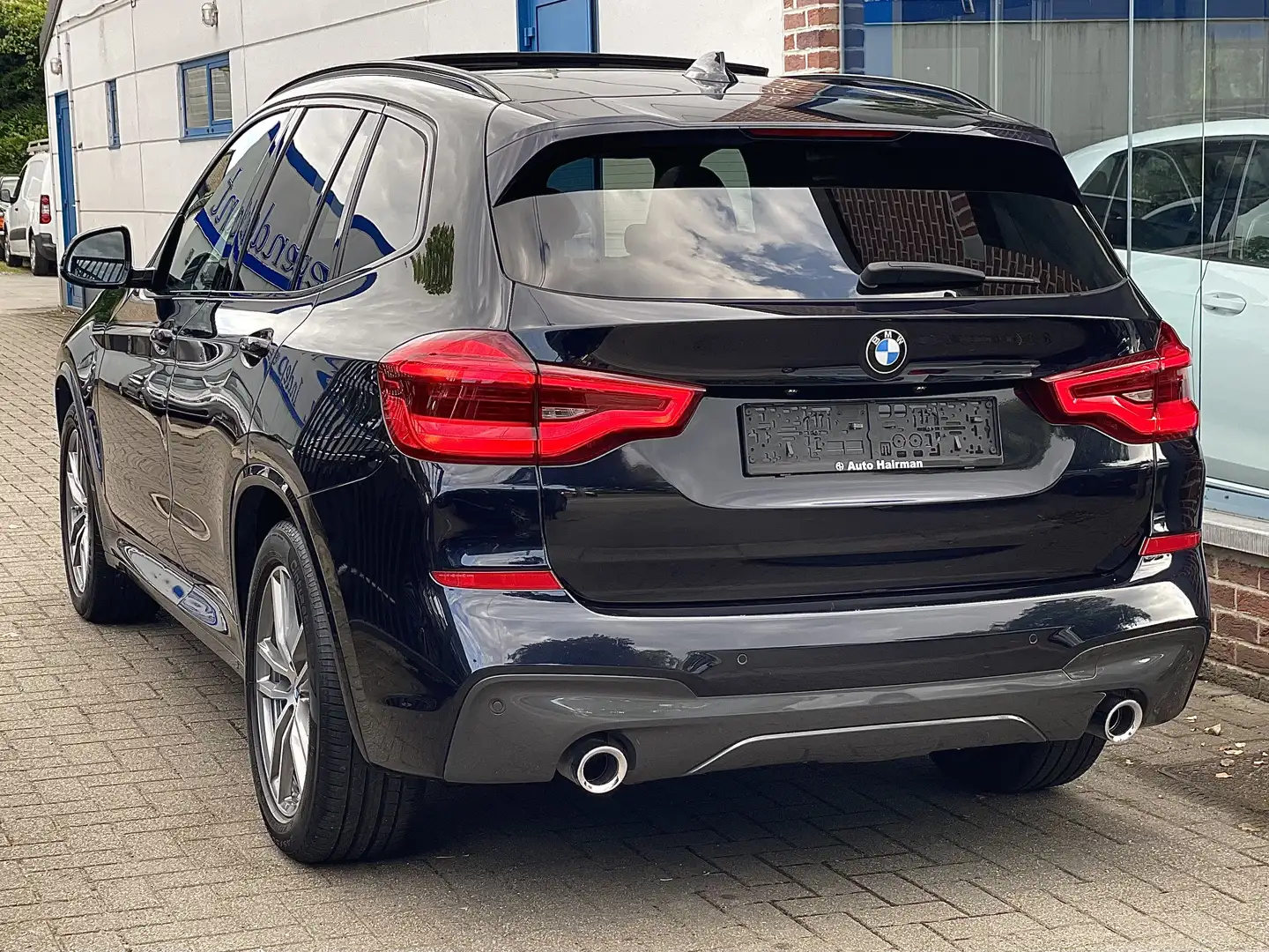 BMW X3 2.0 dA xDrive20/PACK-M/TOIT PANO Blauw - 2