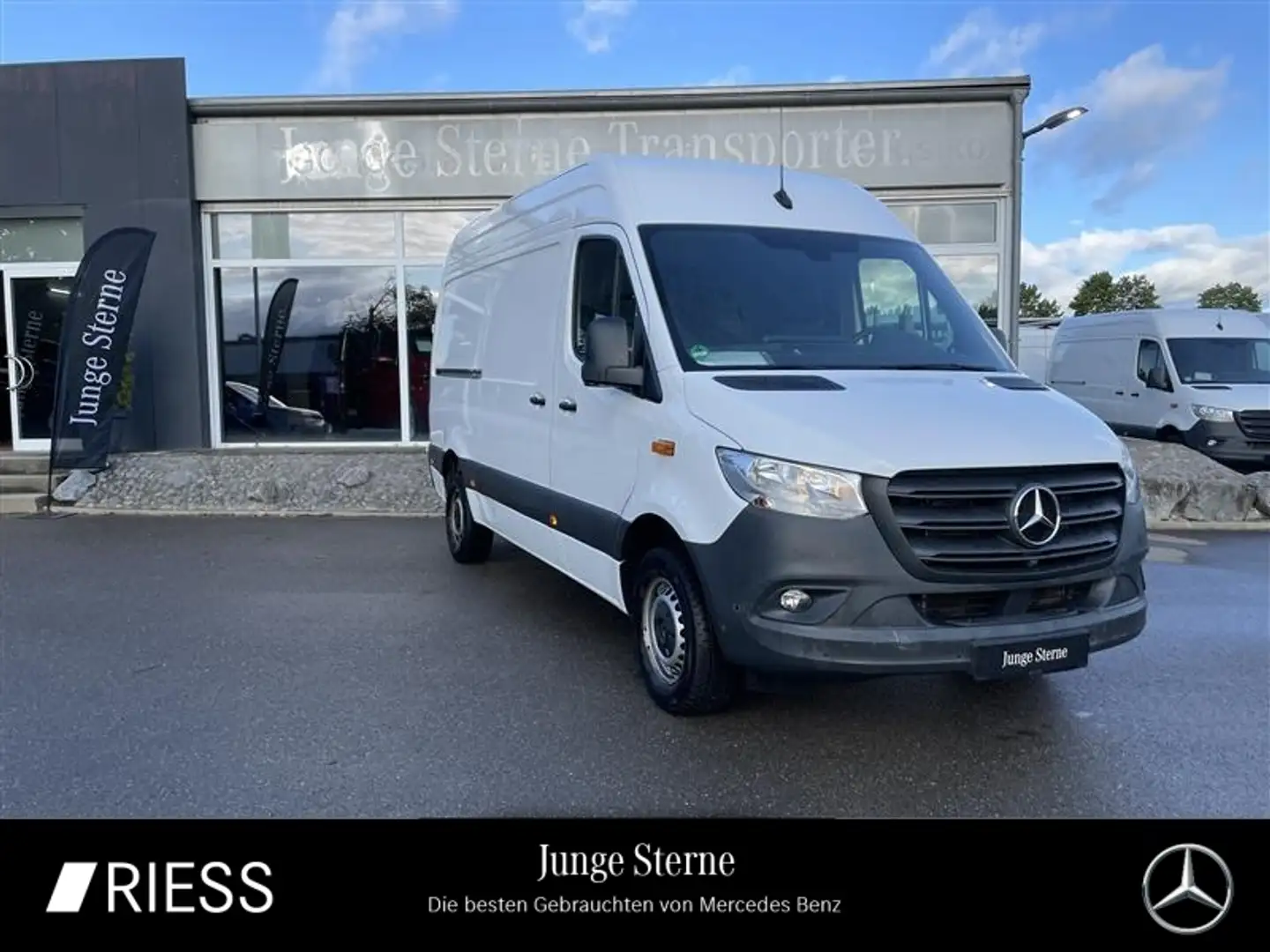 Mercedes-Benz Sprinter 317 CDI KA/L2H2/3665/MBUX/NAVI/360°/KLIMA/TEMPOMAT Blanc - 1