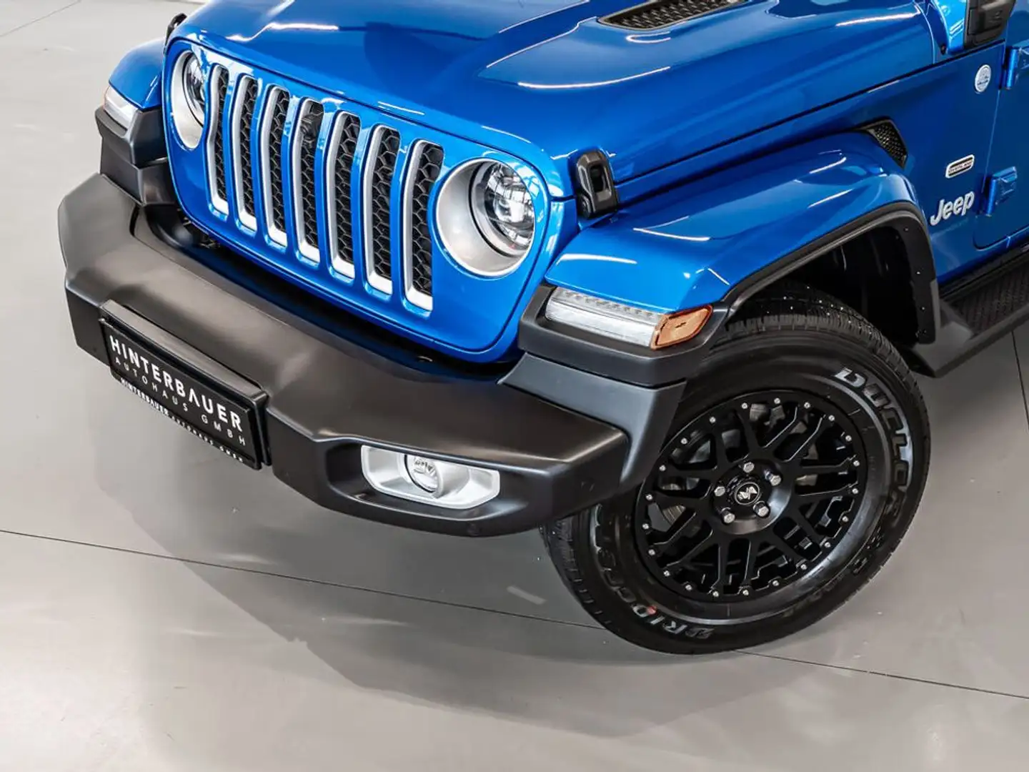 Jeep Wrangler Overland 4xe PHEV*AHK*LED*SOFTTOP*OFFROAD Blau - 2