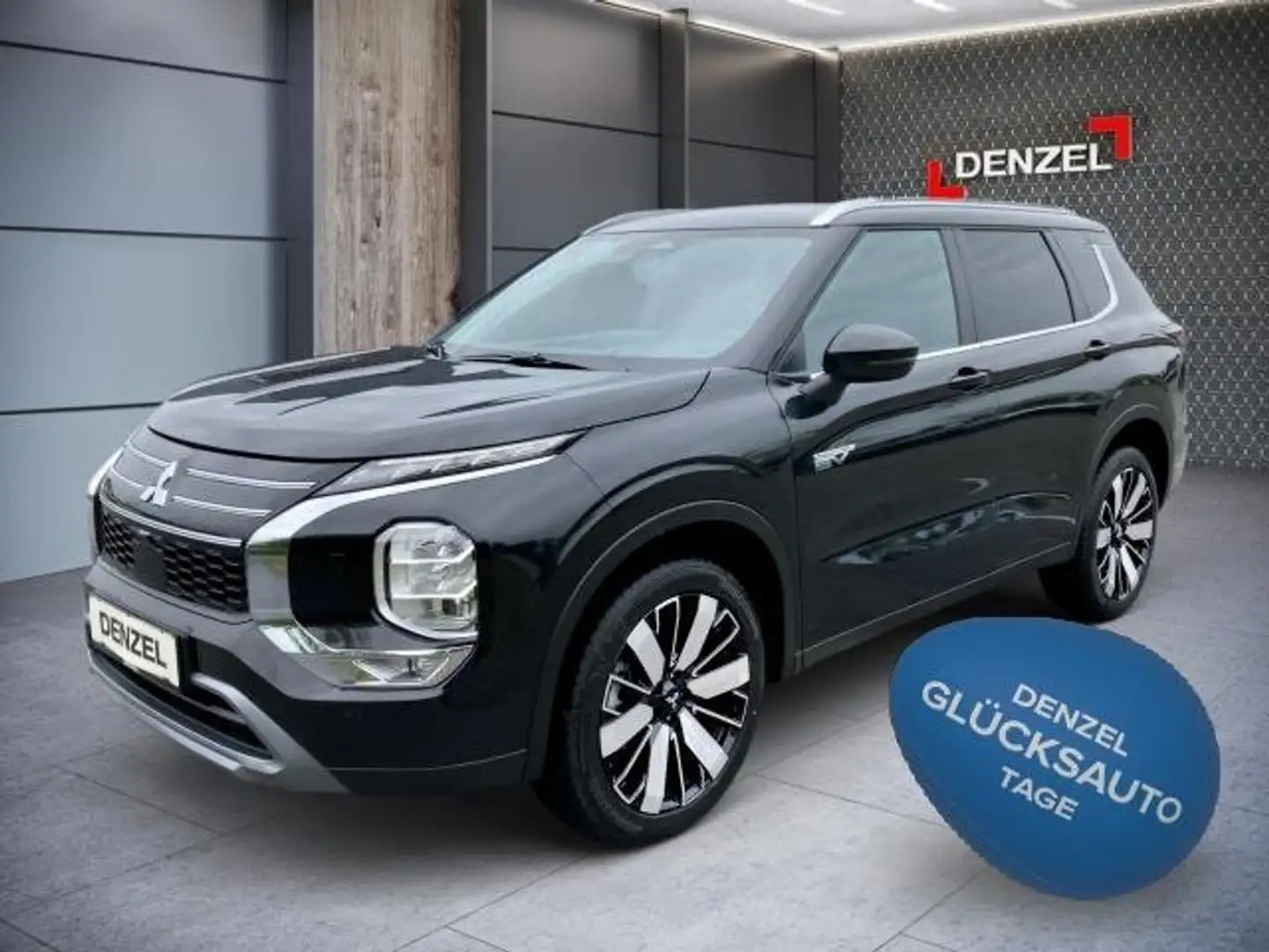 Mitsubishi Outlander PHEV 2,4 4WD Intense AT 25 Schwarz - 1