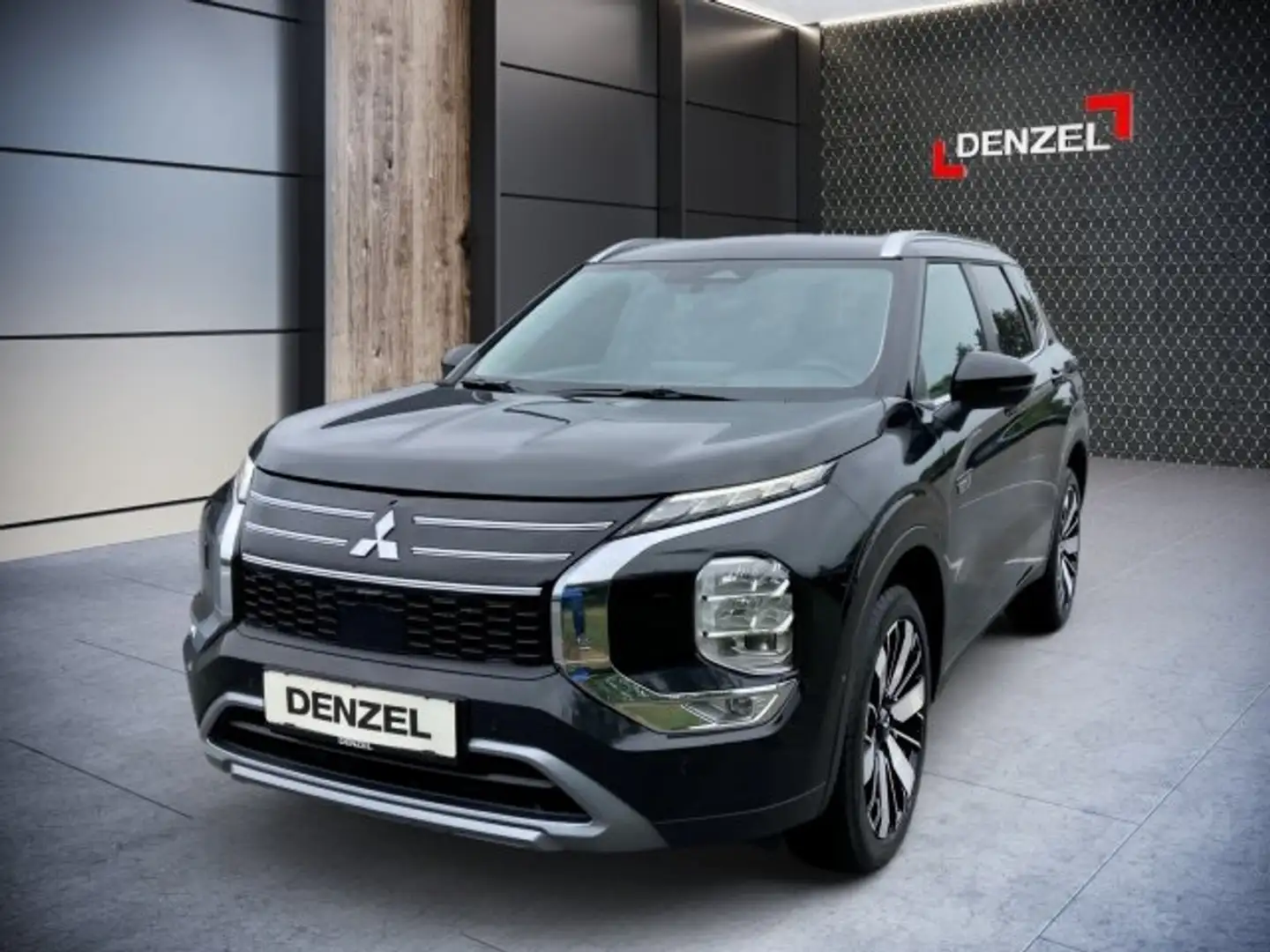 Mitsubishi Outlander PHEV 2,4 4WD Intense AT 25 Schwarz - 2