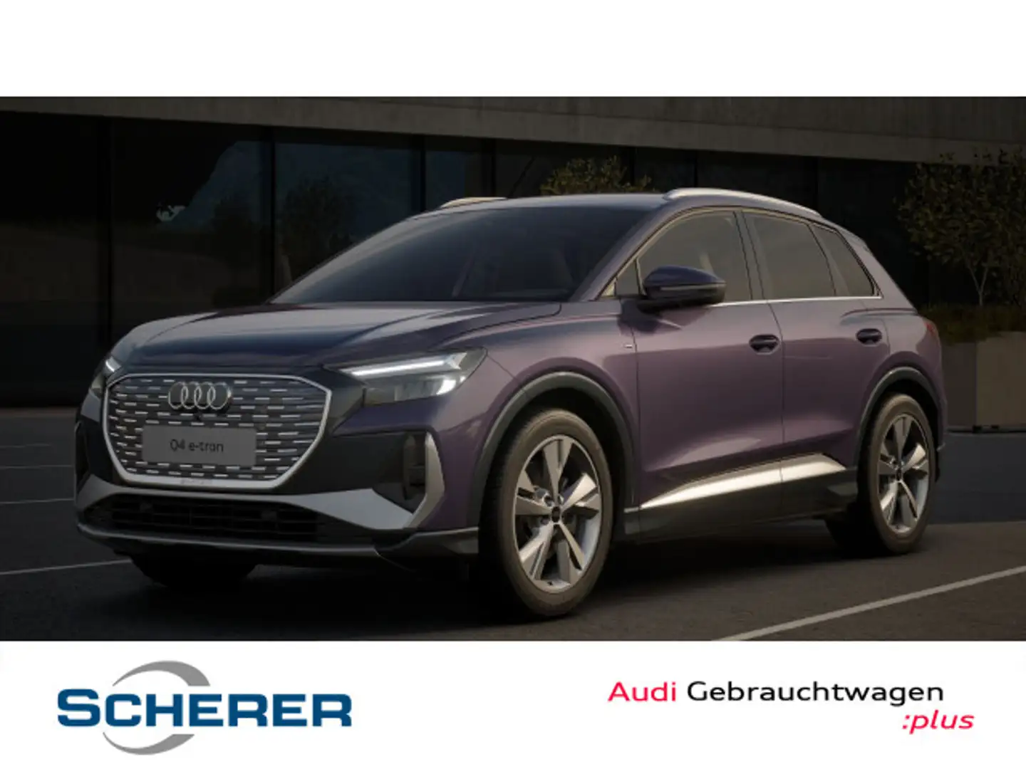 Audi e-tron Q4 45 S LINE RFK HuD LED Violett - 1
