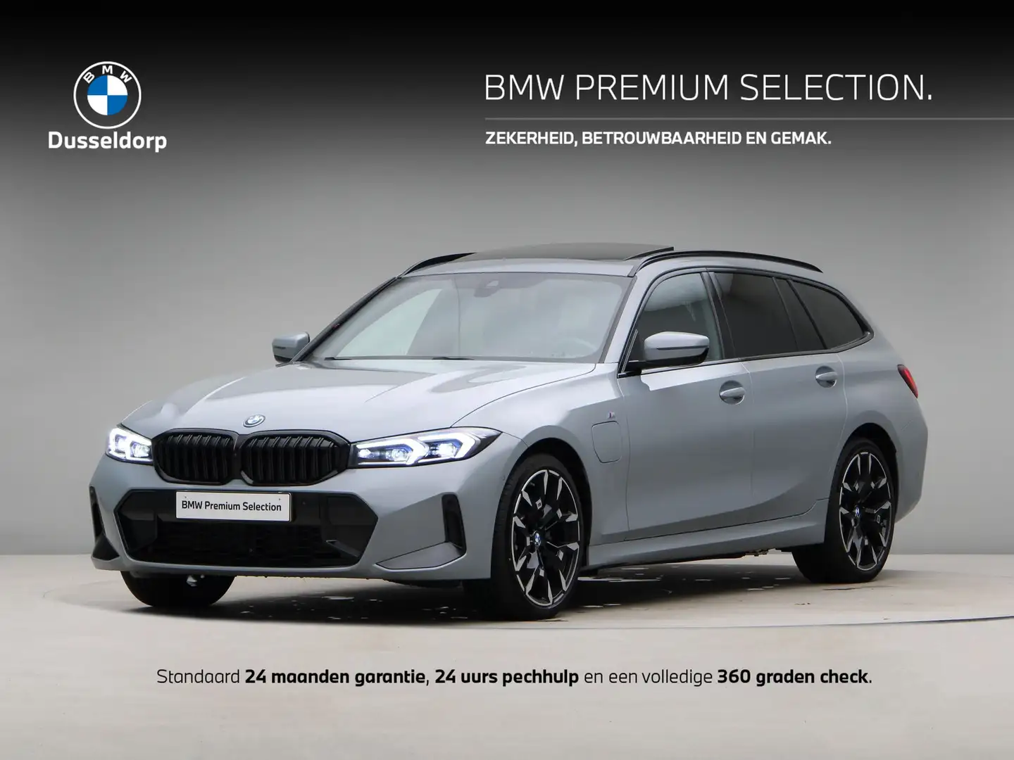 BMW 330 3 Serie 330e M-Sport - Innovation Pack - Panoramad Grau - 1