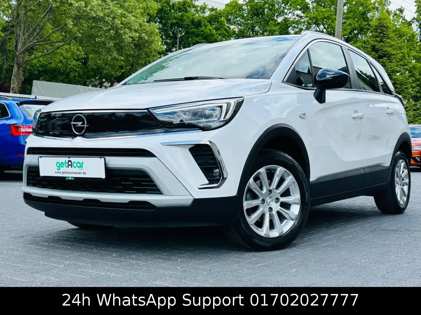 Opel Crossland X *ALU*NAVI*SITZHEIZUNG*TEMPOMAT*1HAN Blanco - 1