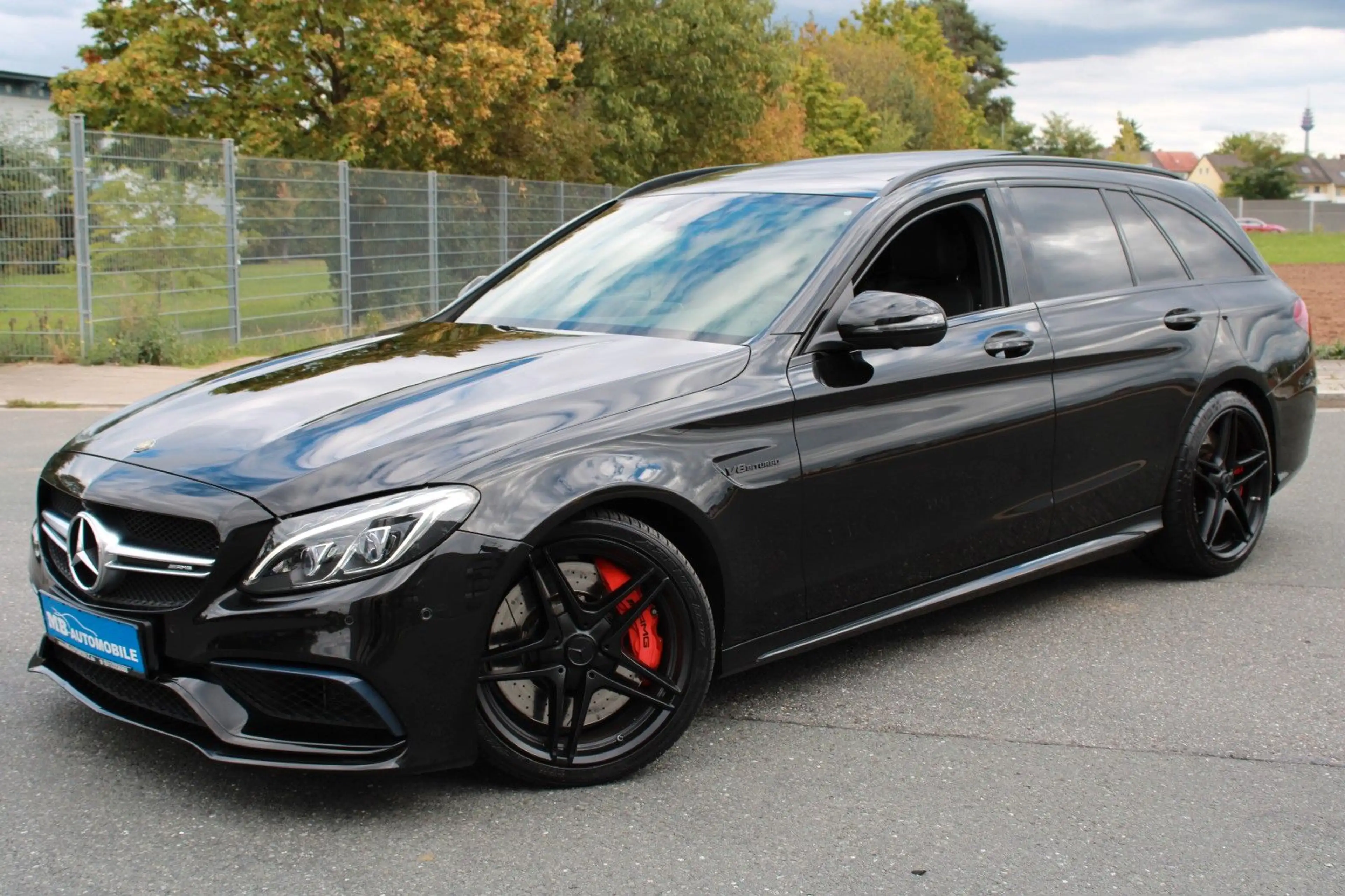 Mercedes-Benz C 63 AMG S T Pano Burmester SportAga LED Memory — photo 2