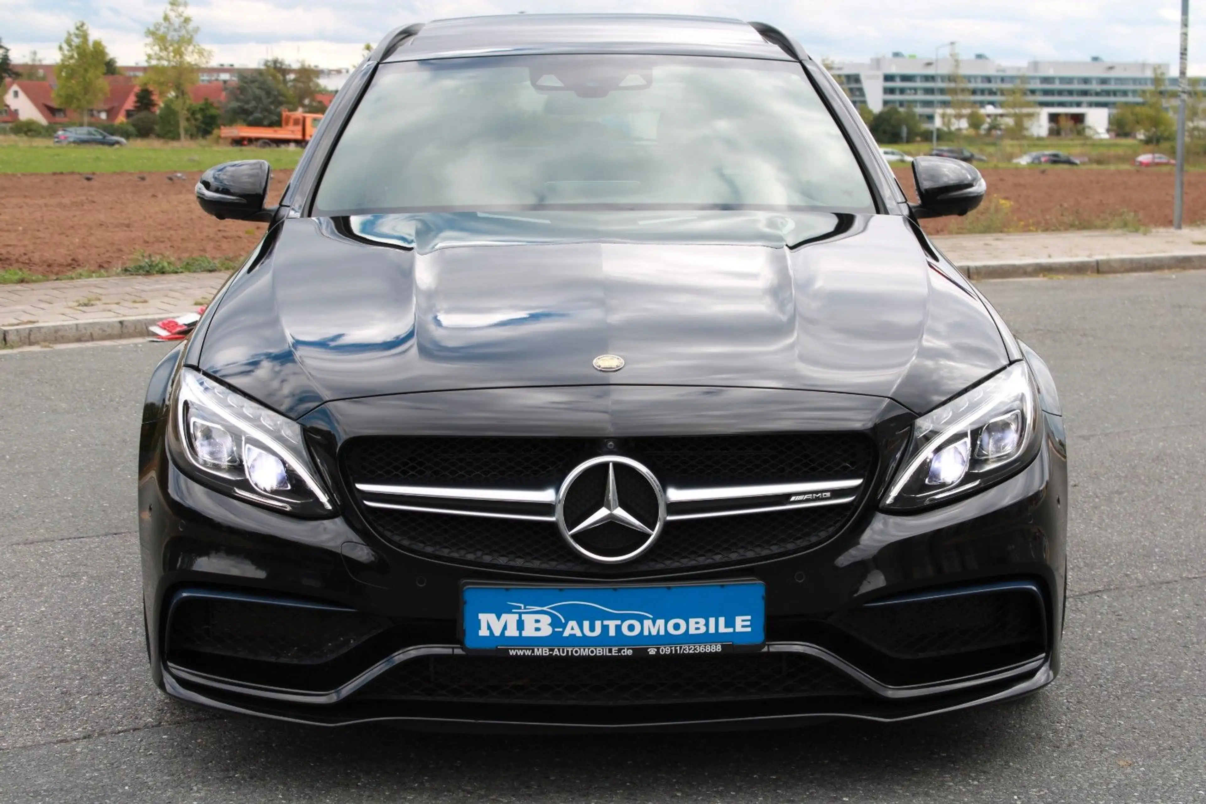 Mercedes-Benz C 63 AMG S T Pano Burmester SportAga LED Memory — photo 3