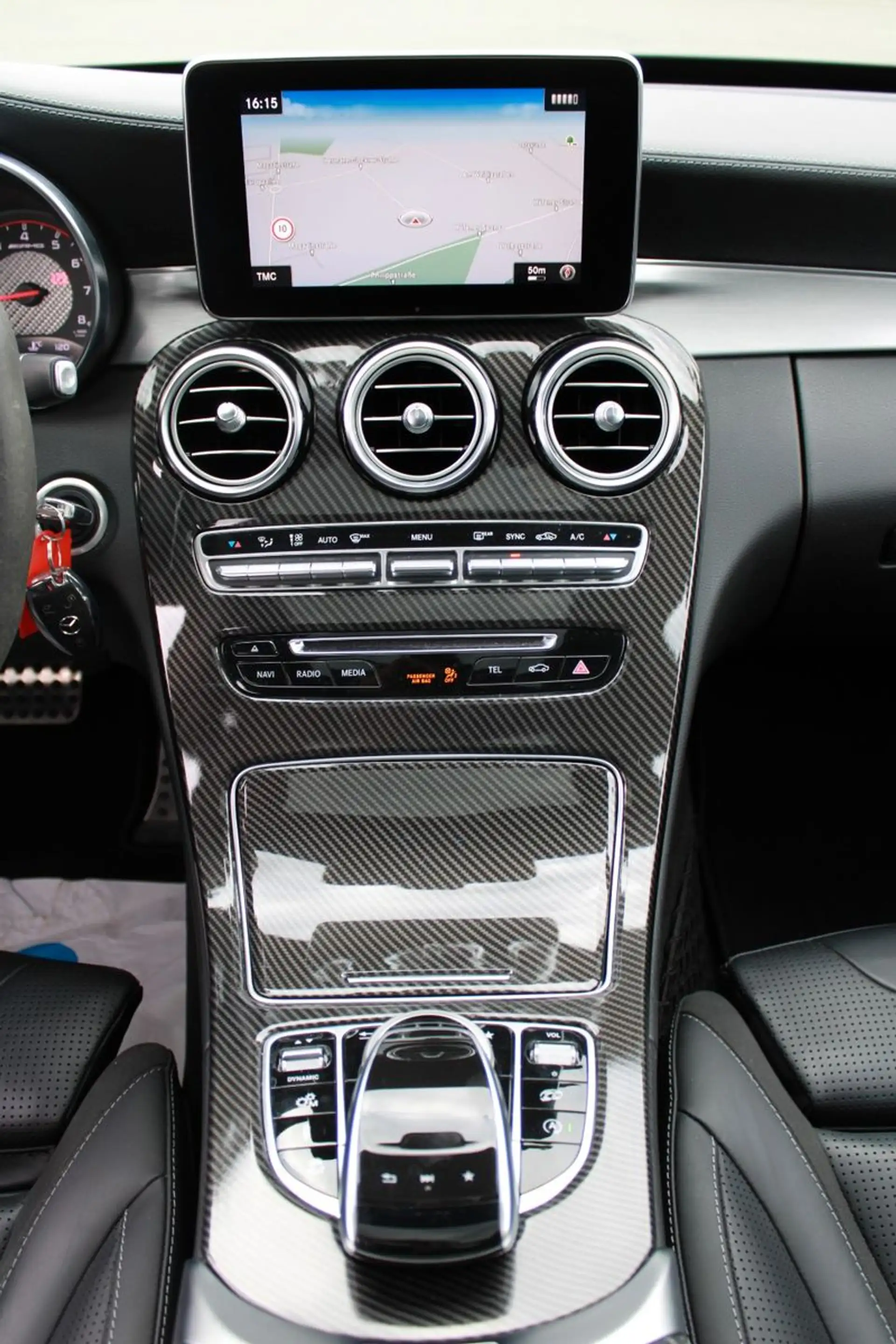 Mercedes-Benz C 63 AMG S T Pano Burmester SportAga LED Memory — photo 15