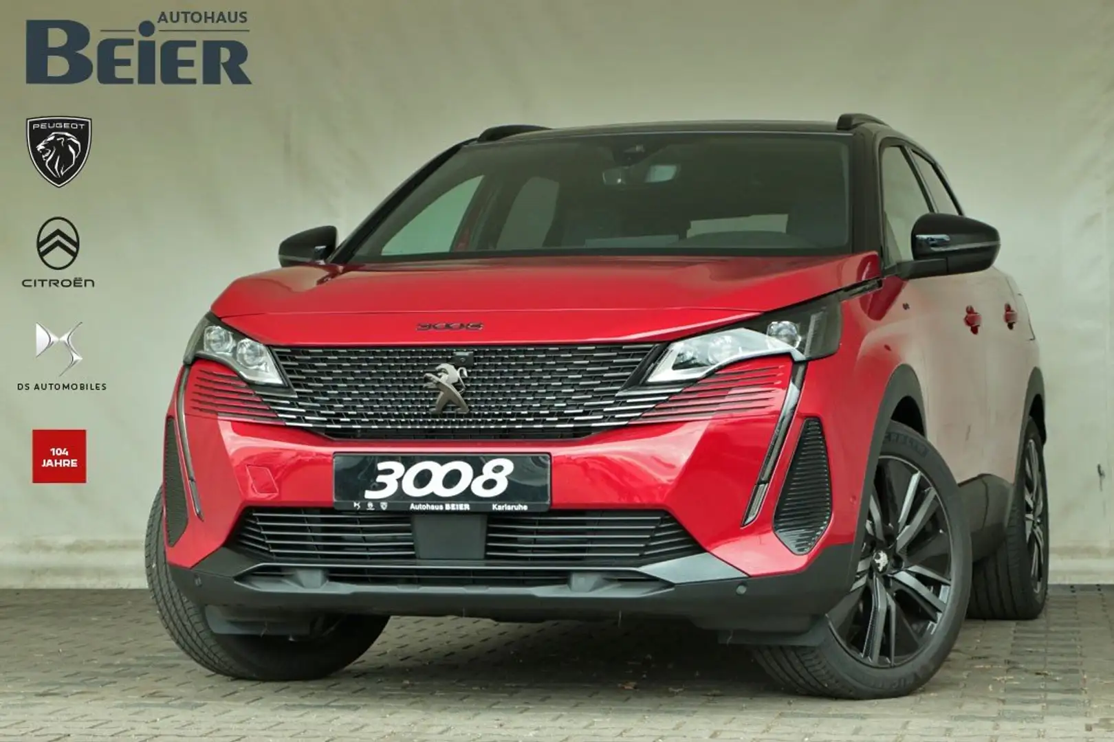 Peugeot 3008 Hybrid 225 GT Navi/ Sitzh./ Kam Rouge - 1