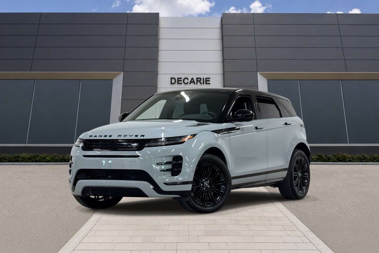 2026 Land Rover Range Rover Evoque P250 Dynamic SE *Ltd Avail* CPO Warranty included. Financing available from 4.8% up to 84 months / Garantie Certifiée inc