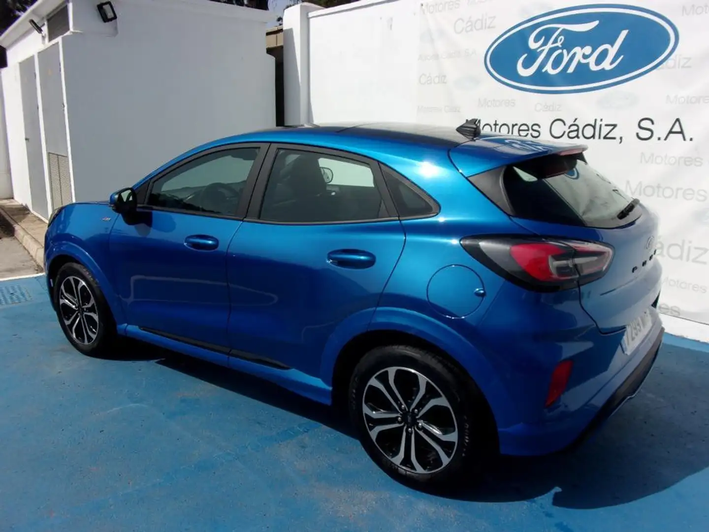 Ford Puma 1.0 EcoBoost MHEV ST-Line Aut. 125 Bleu - 2