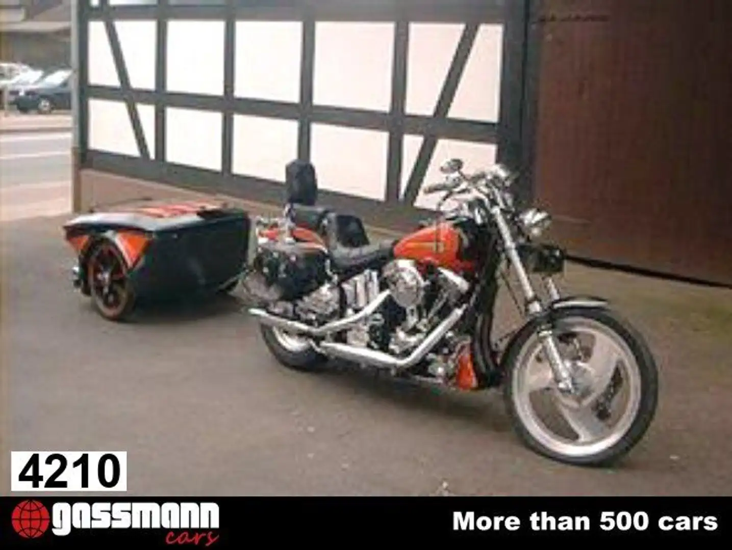 Harley-Davidson Softail Custom Schwarz - 1