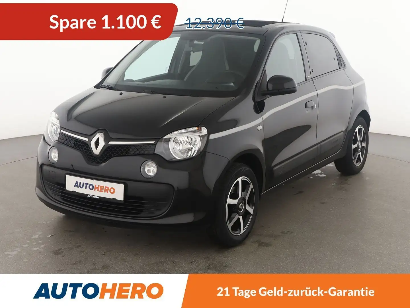 Renault Twingo 1.0 SCe Limited Aut.*FALTDACH*TEMPO*PDC*SHZ*KLIMA* Schwarz - 1