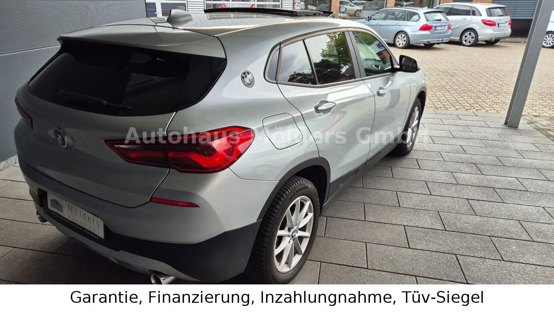 BMW X2 sDrive 18d *Garantie*Automatik*AHK*259€ mt. Silber - 2