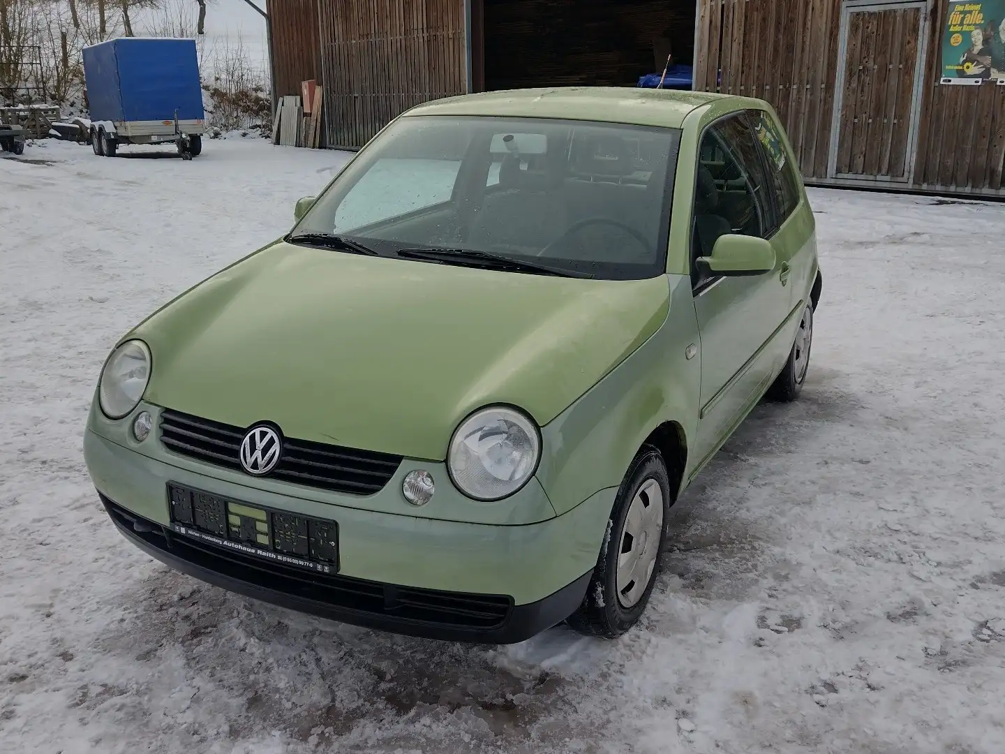 Volkswagen Lupo 1.4 16v Oxford, Neuer TÜV, vieles Neu Grün - 1