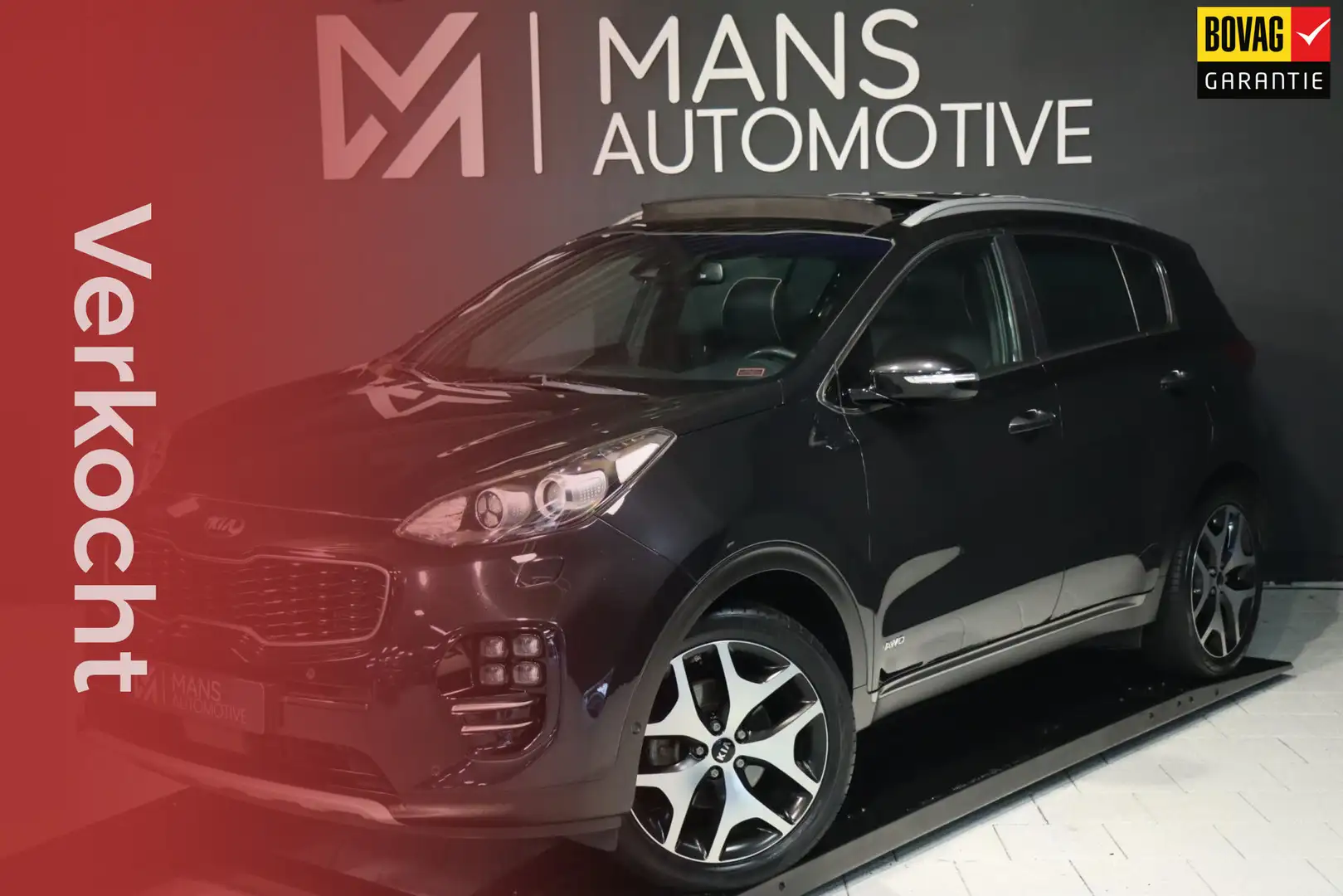 Kia Sportage 1.6 T-GDI 4WD GT-Line / PANODAK / KEYLESS / CAMERA Noir - 1