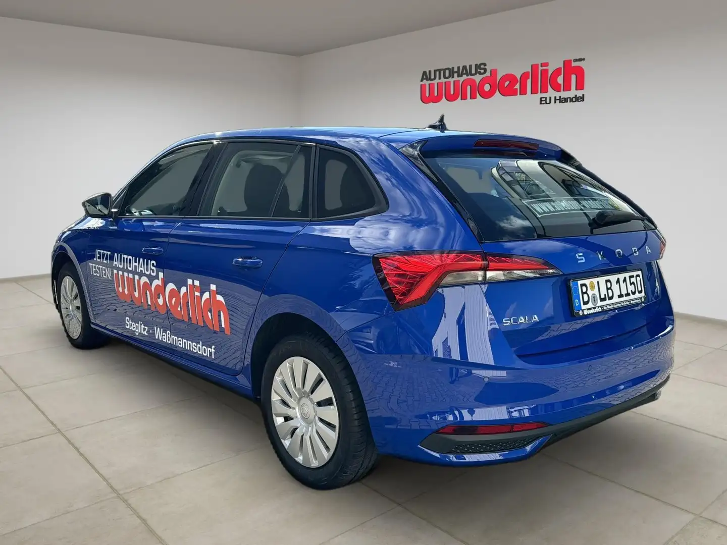 Skoda Scala Essence 1.0 TSI 85 kW 7- Gang automat. Blau - 2