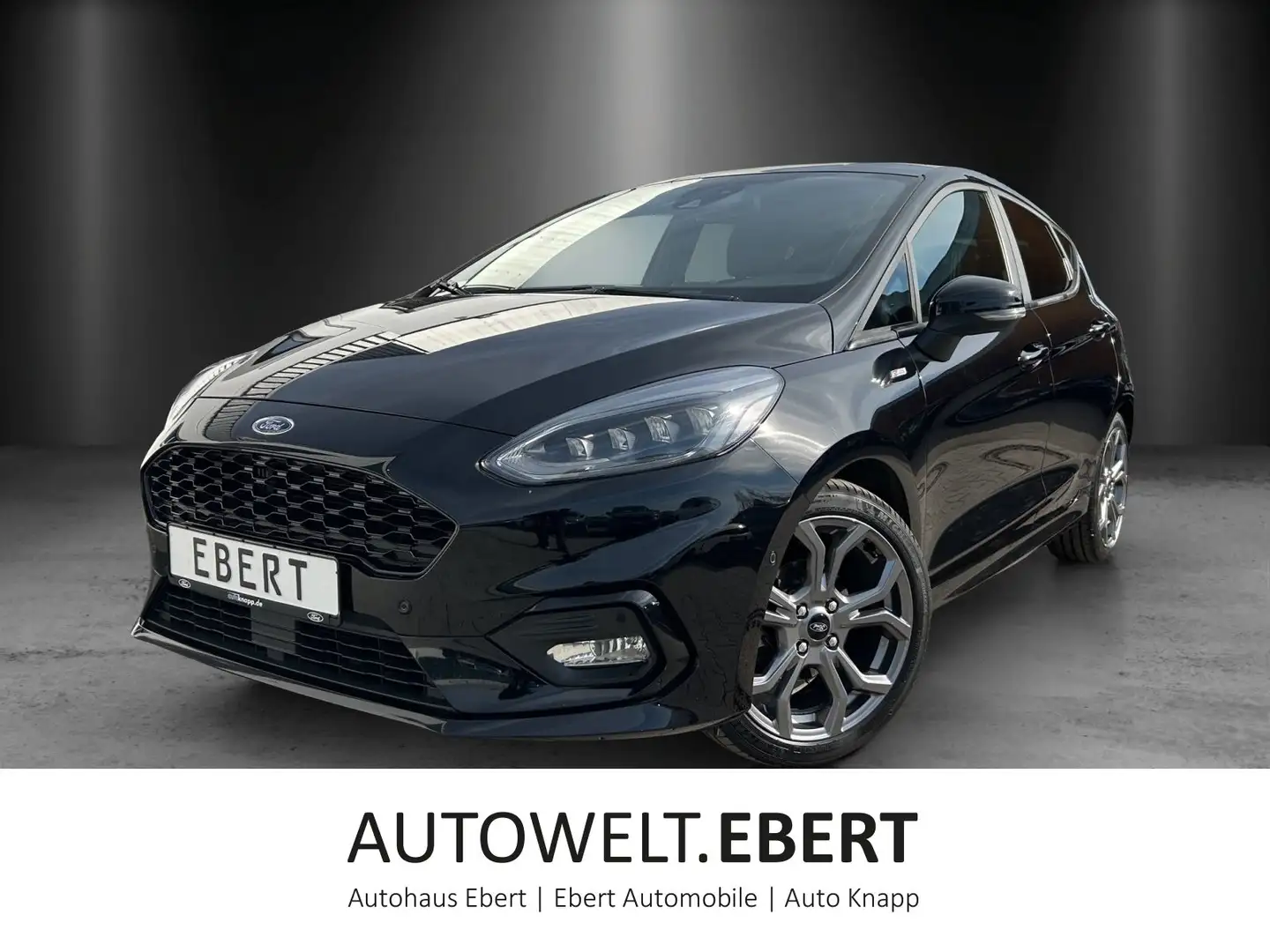 Ford Fiesta 1.0 Hybrid ST-Line/LED/NAVI/SHZ/ACC/CAM/ Schwarz - 1