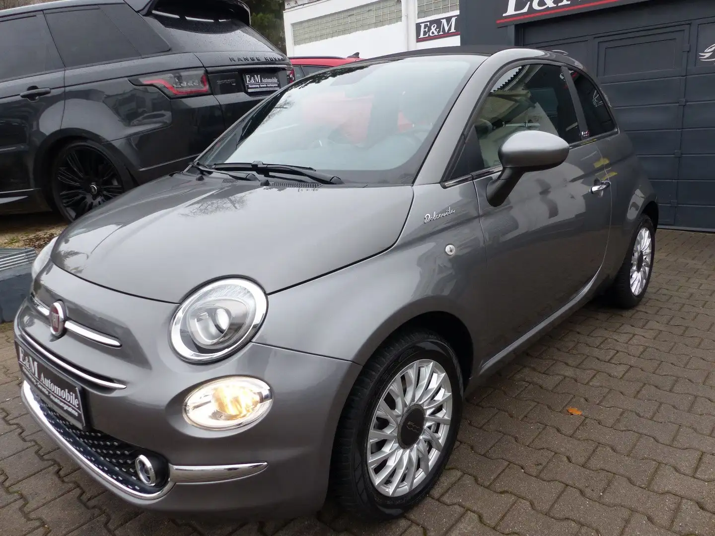 Fiat 500C Fiat 500C Dolcevita*ORG 21.267KM*PDC*XENON*ALU* Grijs - 1