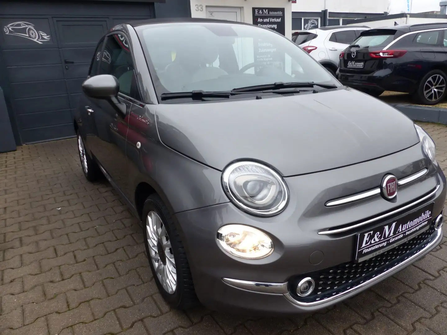 Fiat 500C Fiat 500C Dolcevita*ORG 21.267KM*PDC*XENON*ALU* Grijs - 2