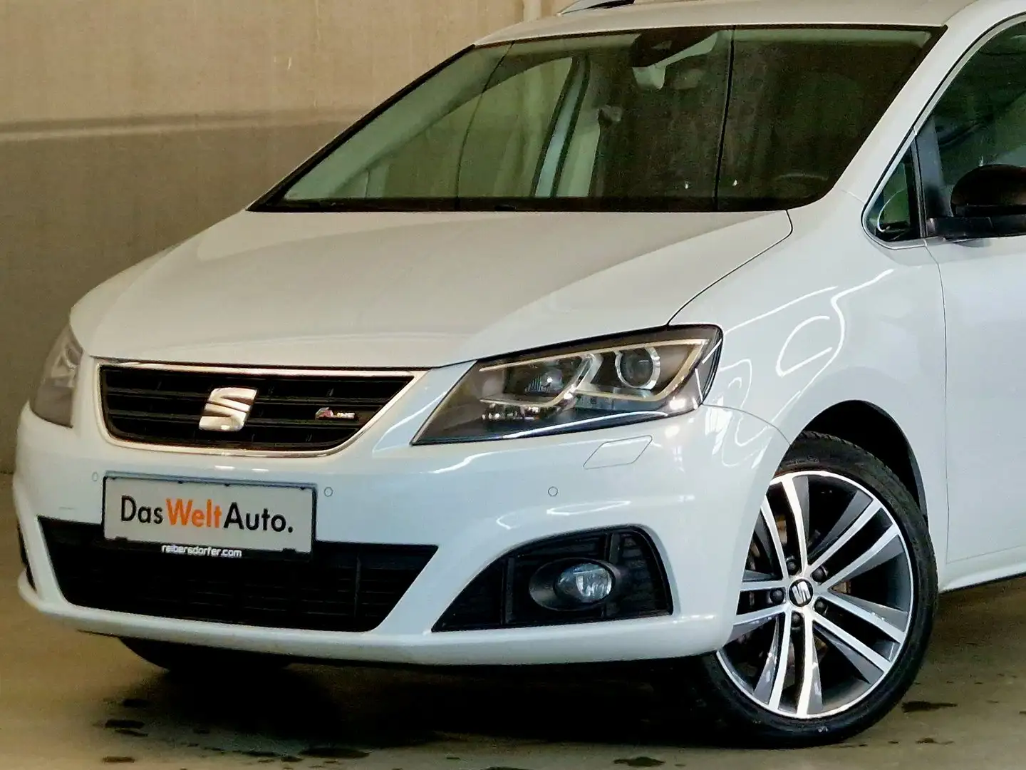SEAT Alhambra FR TDI DSG Silber - 2