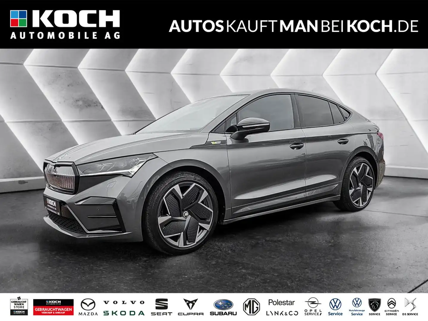 Skoda Enyaq Coupé RS LOUNGE NAVI ACC MATRIX LED PANO Grau - 1