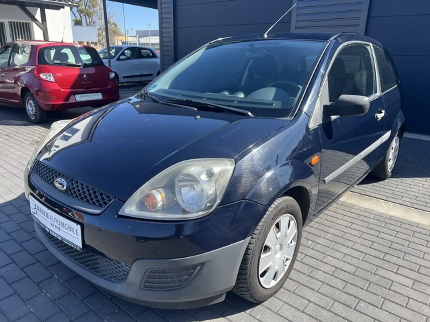 Ford Fiesta Fun +Klima+Allwetterreifen+TÜV+1.Hand+ Blauw - 1