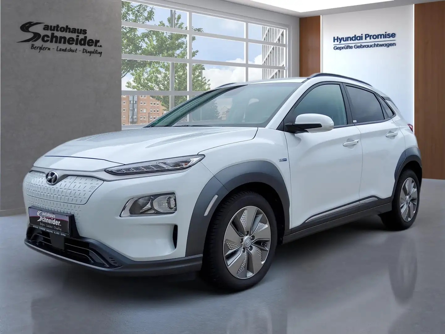 Hyundai KONA EV 39,2 kWh ADVANTAGE NAVI/SHZ/KAMERA/KRELL SOUND Blanc - 1