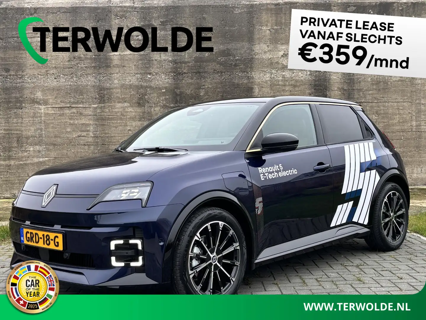 Renault R 5 comfort range iconic cinq 52 kWh | Harman & Kardon Blauw - 1