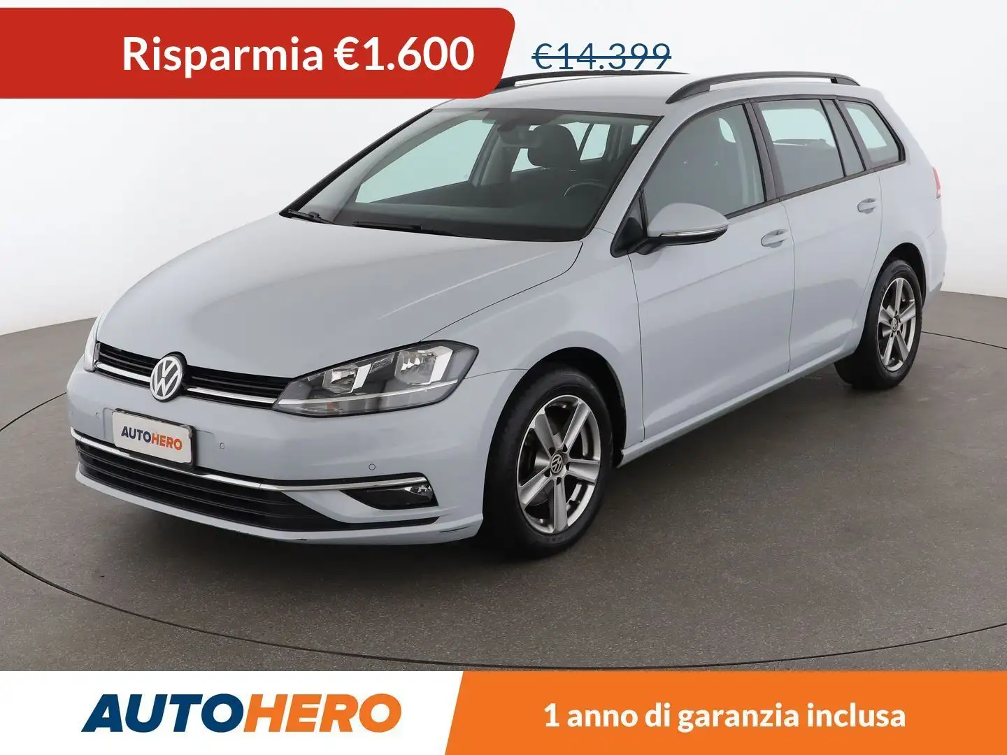 Volkswagen Golf 1.6 TDI Business 115 CV Grigio - 1