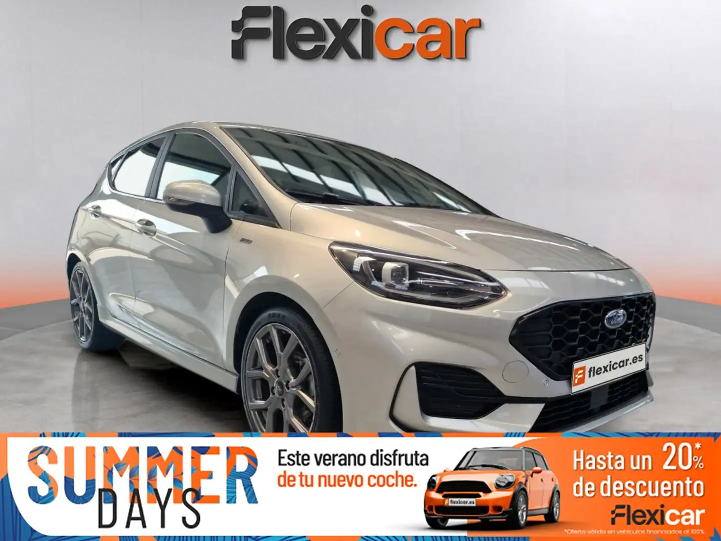 Ford Fiesta 1.0 EcoBoost MHEV 92kW(125CV) ST-Line 5p Gris - 1