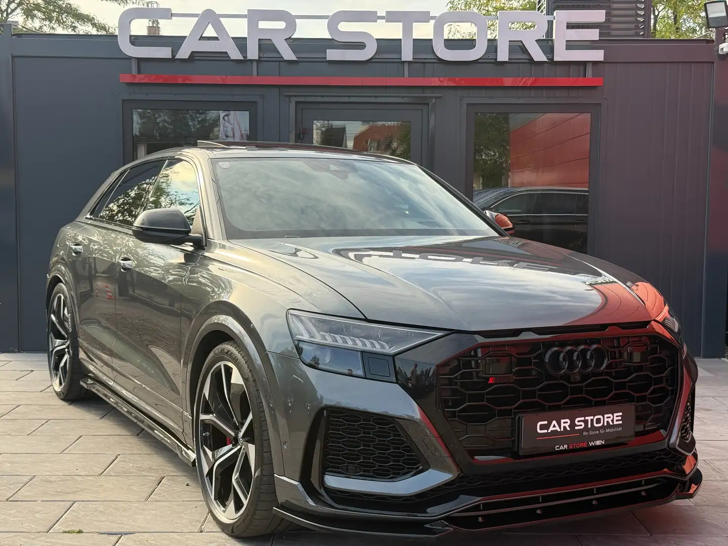 Audi RS Q8 RSQ8|4.0TFSI|Pano|Carbon|23`|Matrix|360°|Voll Grau - 1