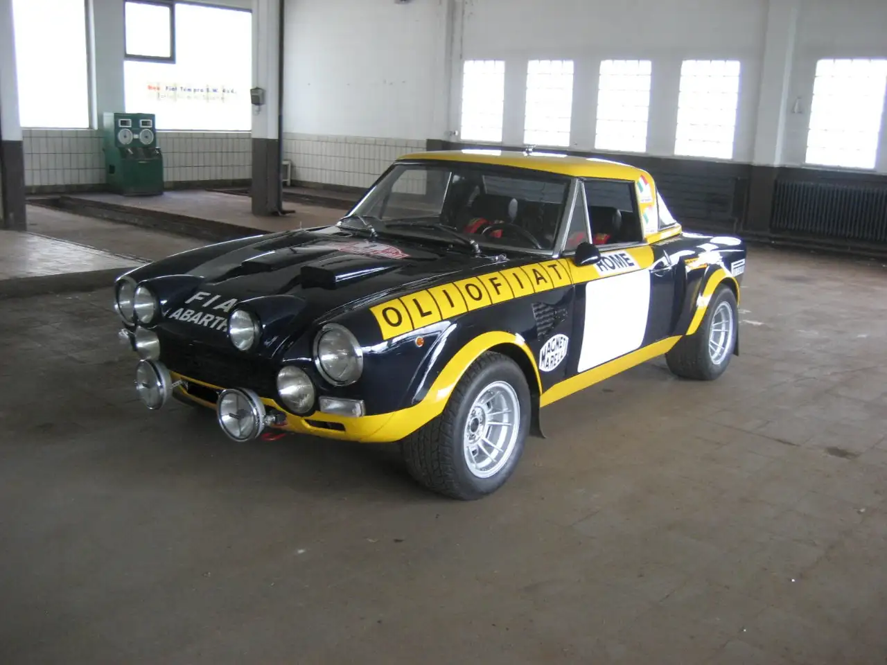 ABARTH rally Gruppe 4 Original/ Rallye / Oldtimer, foto 1