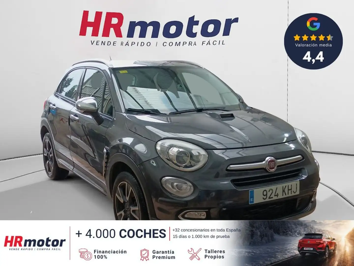 Fiat 500X Mirror Gris - 1