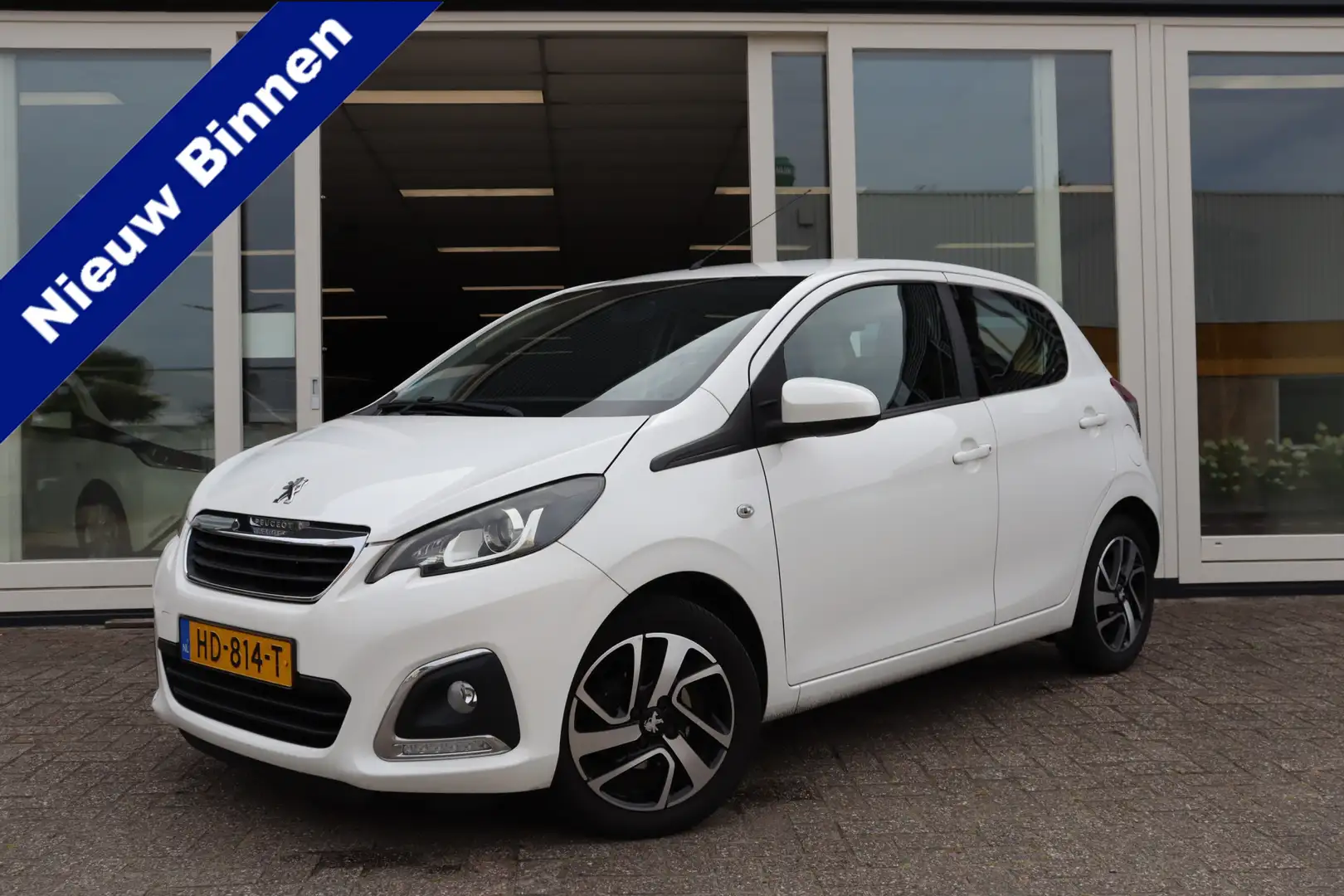Peugeot 108 1.0 e-VTi Allure, Camera, Airco, Prijs Is Rijklaar Wit - 1