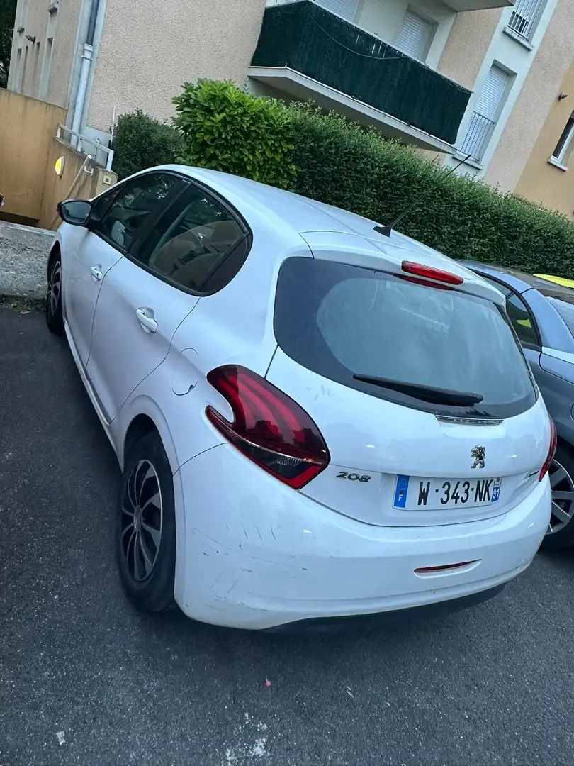 Peugeot 208 208 1.6 e-HDi 92ch BVM5 Allure Blanc - 2