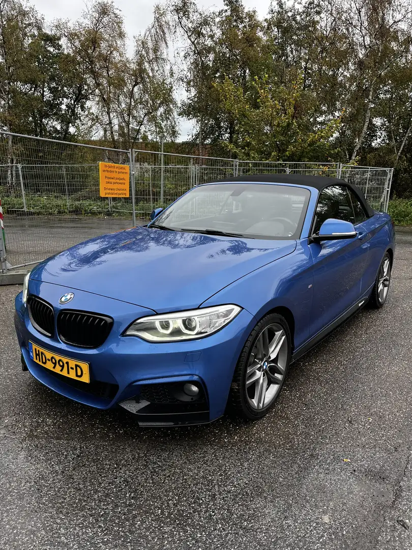 BMW 1er M Coupé BMW 220D Cabrio M-Sport Automaat Harman Kardon Led Blau - 1