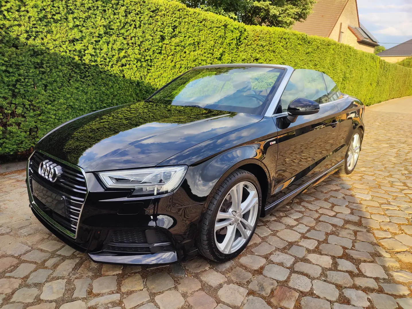 Audi A3 Cabriolet 1.5 TFSI ACT Sport S tronic S LINE Negro - 2
