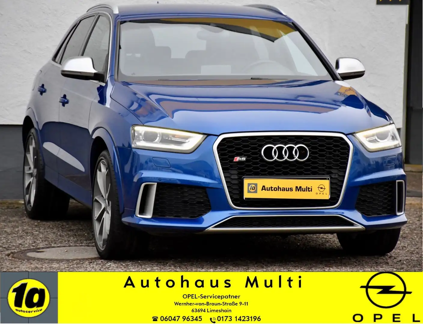 Audi RS Q3 2.5 TFSI quattr Navi BOSE Lane Assist Sitzh Kék - 1