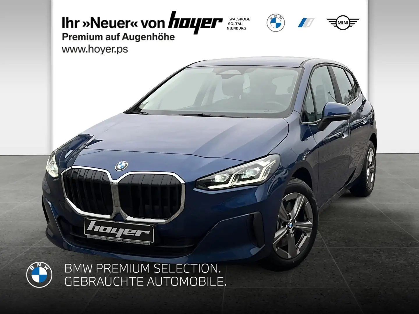 BMW 223 d xDrive Active Tourer HK HiFi DAB LED RFK Modrá - 1