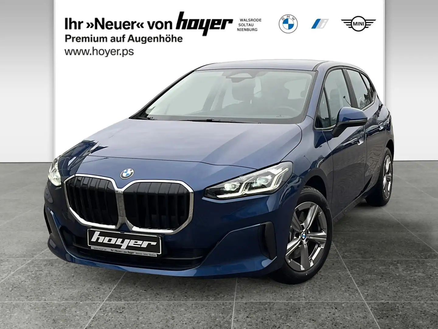 BMW 223 d xDrive Active Tourer HK HiFi DAB LED RFK Blau - 1