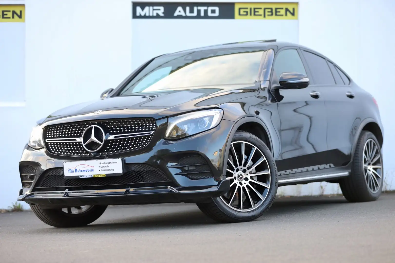 Mercedes-Benz GLC 250 d 4M Coupe AMG Line NightPaket 360 Kamera Schwarz - 1