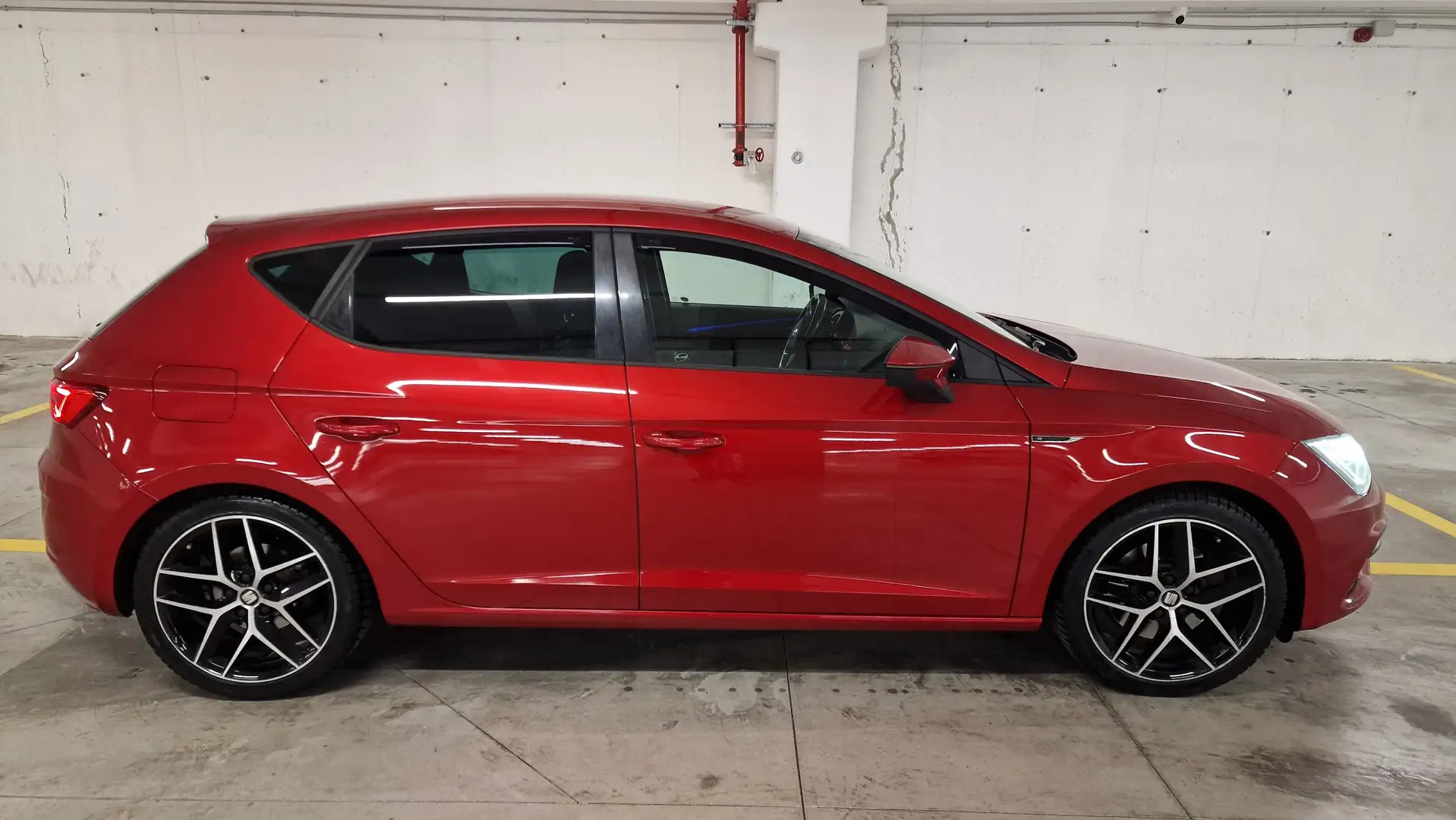 SEAT Leon Leon III 2017 2.0 tdi FR 184cv dsg Red - 2