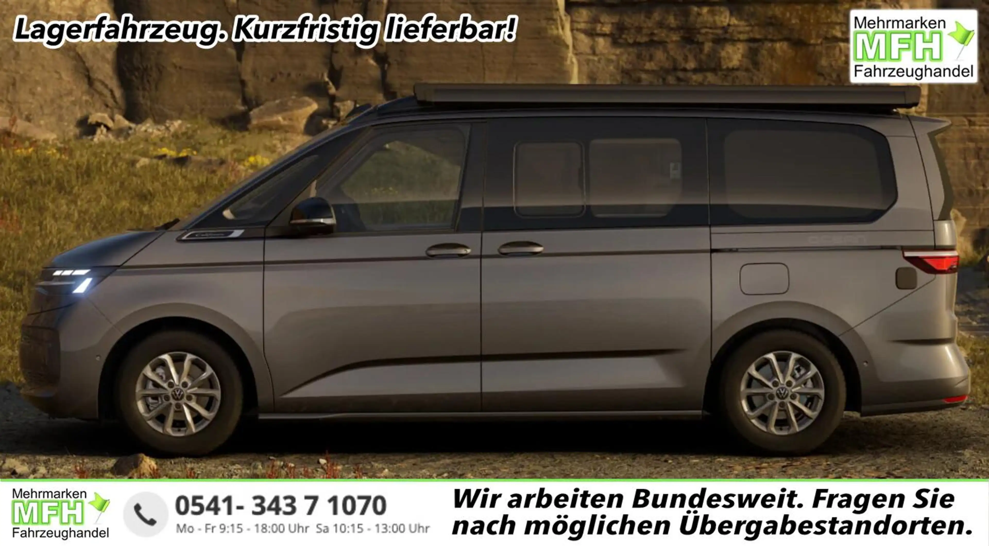 Volkswagen T7 California Ocean AHK Markise Keyl ParkP StHz 110 kW (150 P...