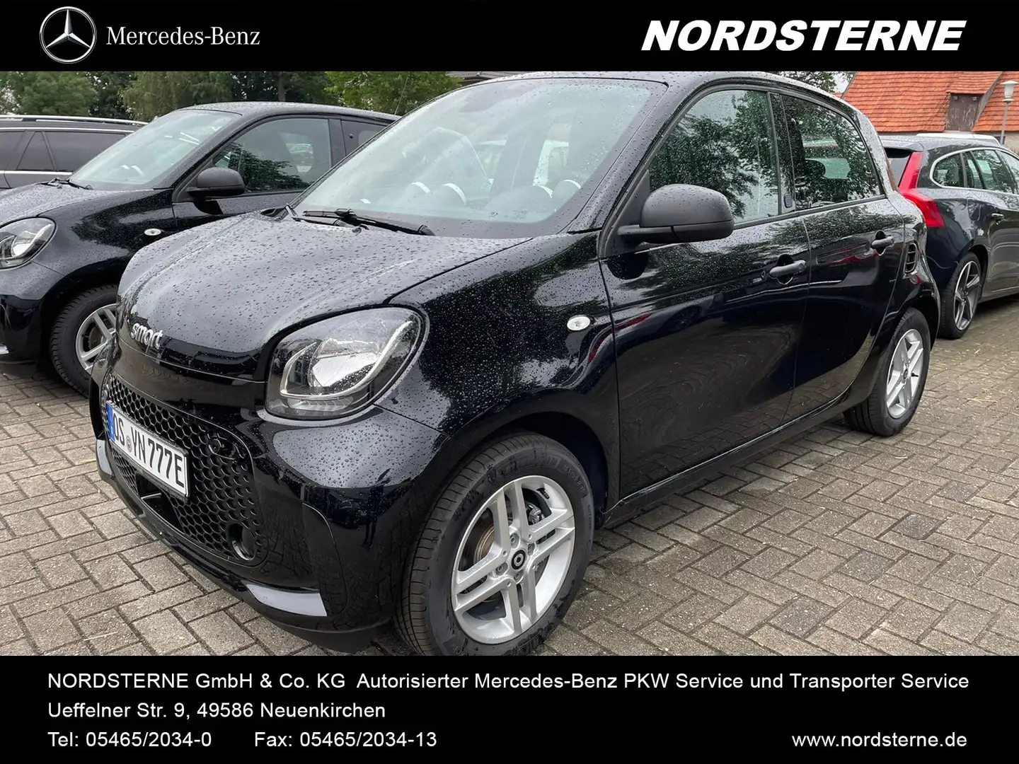 smart forFour smart EQ forfour Klima DAB Sitzheizung 99€ Rate Schwarz - 1