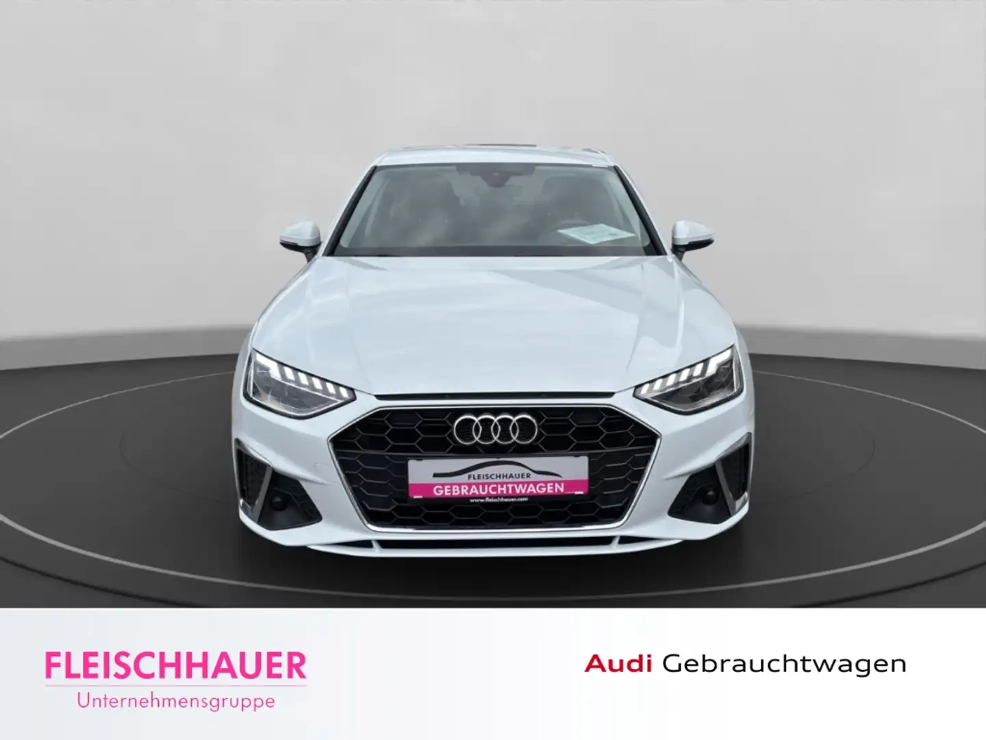 Audi A4 2.0 Limousine S line 40 TDI s Tronic+LED+ACC Weiß - 2